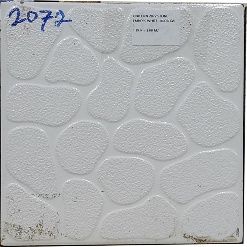 UNICORN/ PEGASUS: Unicorn Stone White 2072 20x20 - small 1